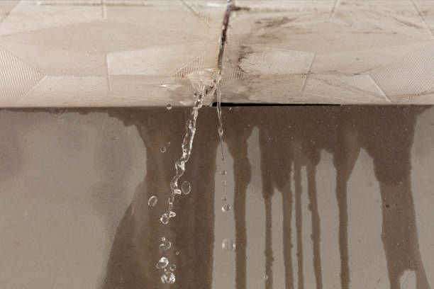 Professional Structural Drying technician working in Croton, OH